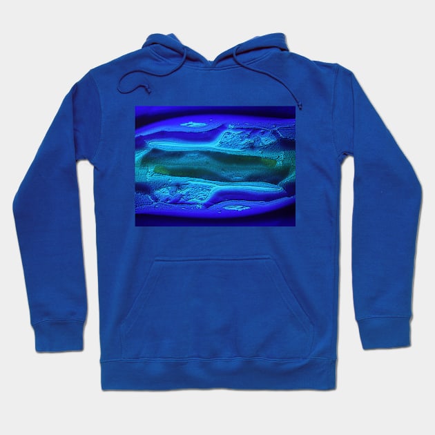 Lapislazuli Rock Texture Hoodie by mavicfe